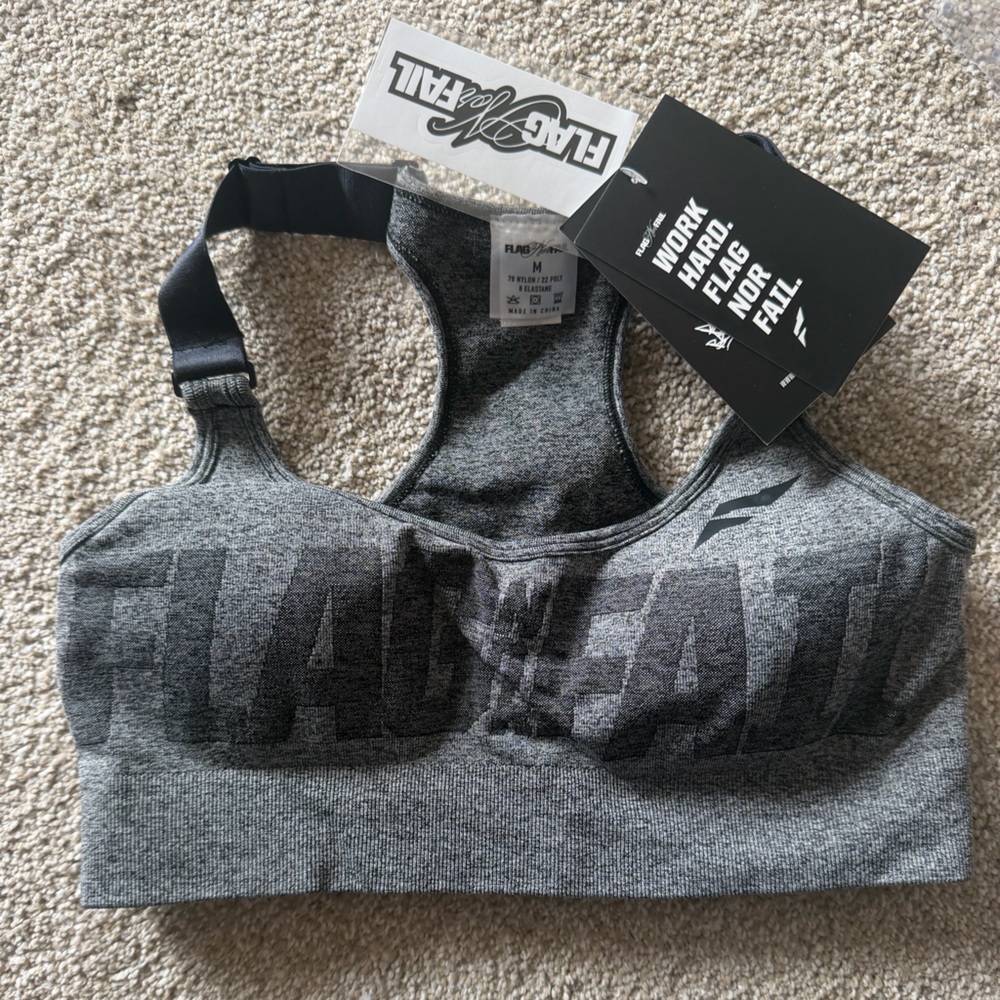 Flag Nor Fail Heather Gray Apparel